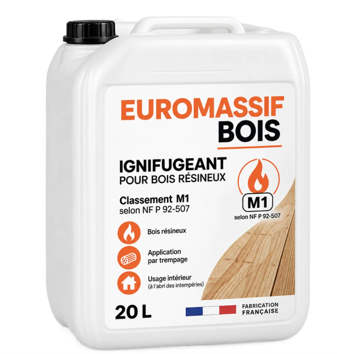 Fire retardant for wood – EUROMASSIF BOIS